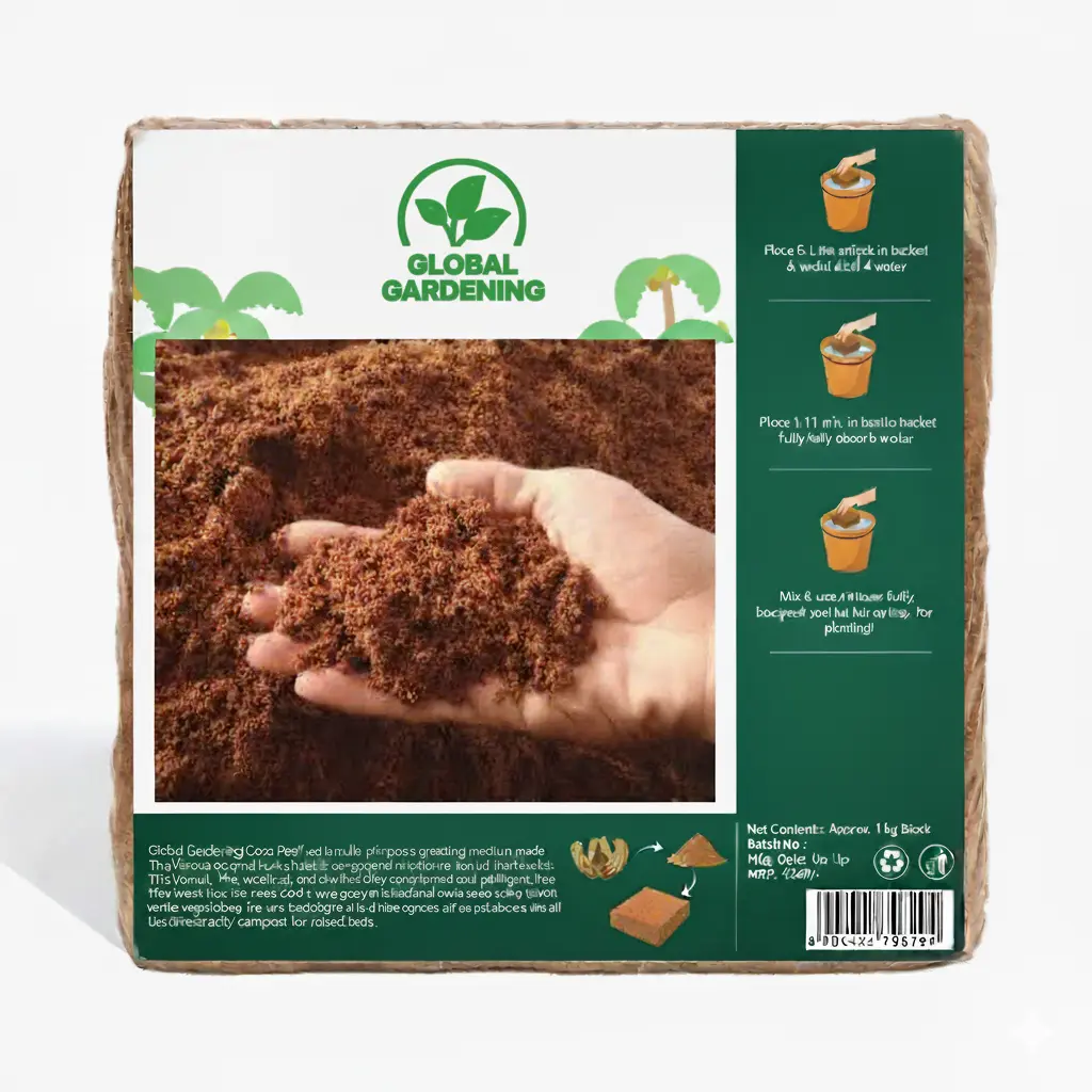  cocopeat block (1kg)
